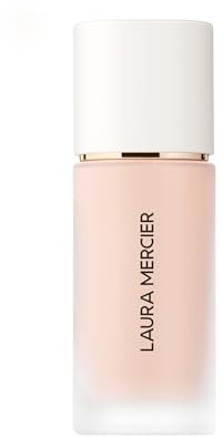 Laura Mercier Real Flawless Weightless Perfecting Waterproof Foundation – Mittlere Deckkraft, aufbaubare Deckkraft, 12 Std. Halt, nicht komedogen, 30ml