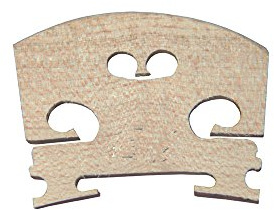 Violin Bridge By Zest Plain Violin Bridge in Maple uncut 4/4, 3/4, 1/2 & 1/4 sizes (1/2)