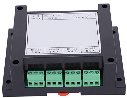 Ripetitore 1 in 4 Uscite Periferiche di rete Ripetitori 4 Vie Hub Sharer Splitter Isolamento Fotoelettrico di Livello Industriale Supporta RS232