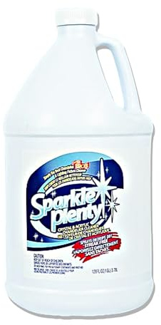 Sparkle Plenty Chandelier Cleaner Drip Dry Spray No Wipe -Dust Remover & Streak Free Glass Cleaner Spray for Chandelier Crystals &Window Screen Surface -Versatile Household Cleaning Supplies(1 Gallon)