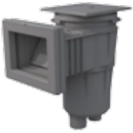 FLUIDRA Skimmers pour piscines de la Marque Modèle Skimmer 15 l Piscine Horm. avec Ouverture et Couvercle Circulaire Gris Clair