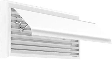 WRYsqbhjyb Einstellbarer Klimaanlage Windabweiser, Anti Direkt Air Conditioner Windabweiser, Decken-Luftauslass- Klimagerät Deflektor für Büro, Zuhause, Schule(7.8x31.4)