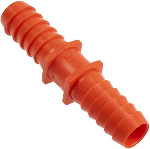 AERZETIX - Set di 8 Raccordo Giunzione per Tubi da Giardino 1/2'' con diametro interno ∅13 mm | Connettore Plastica per Irrigazione | Accessorio per Riparazione Tubo Acqua