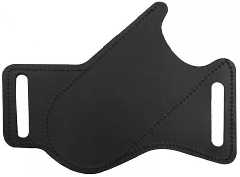 Messerscheide für Gürtel, Taschenmesserscheide, Klappmesserscheide, Leder, Messertasche, Messerholster, EDC-Taschenmesserholster mit Gürtelschlaufe, für Camping, Wandern, Bergsteigen, Outdoor