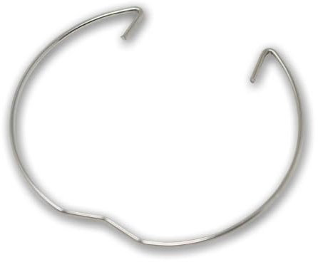 world-trading-net - 5er Set Haltering Herz für Einbaustrahler, Ø 51mm, Sprengring Halter für GU10/MR16 Spots