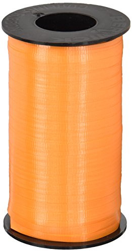 Berwick 250336 1 11 Splendorette Crimped Curling Ribbon, 3/16-Inch Wide by 500-Yard Spool, Tropical Orange
