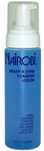 Nairobi Wrapp-It Shine Foaming Lotion, 8 Ounce