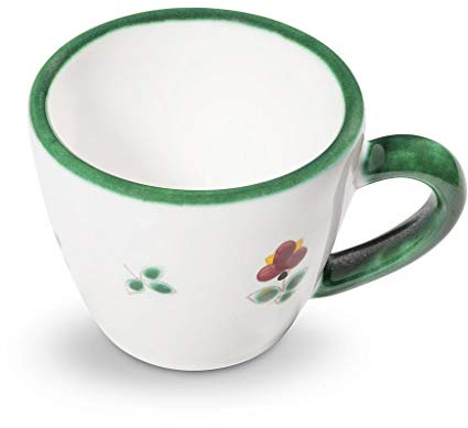 GMUNDNER KERAMIK Espressotasse Gourmet Füllmenge : 0.06 Liter Streublume Geschirr, handgemacht in Österreich