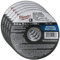 Milwaukee 11,4 cm (4-1/2 Zoll) Aluminiumoxid Trennscheibe 0,03 cm (0,03 Zoll) dick x 2,2 cm (7/8 Zoll) (5 Stück)