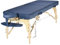 Master Massage Phoenix 71cm Mobil Klappbar Massageliege ThermaTop Integrietes Heizsystem Kosmetikliege/-bett Holzfuß und Tragetische, Körper warm Königsblau
