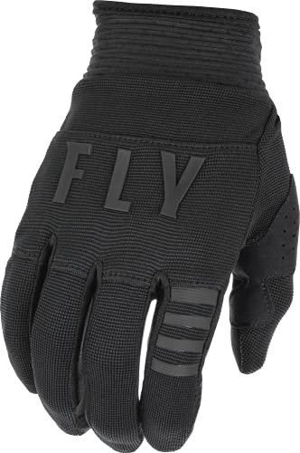 Fly Racing F-16 - Guantes Infantiles (Talla L), Color Negro