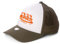 Von Dutch Trucker Atlanta Snapback Cap Grey orange