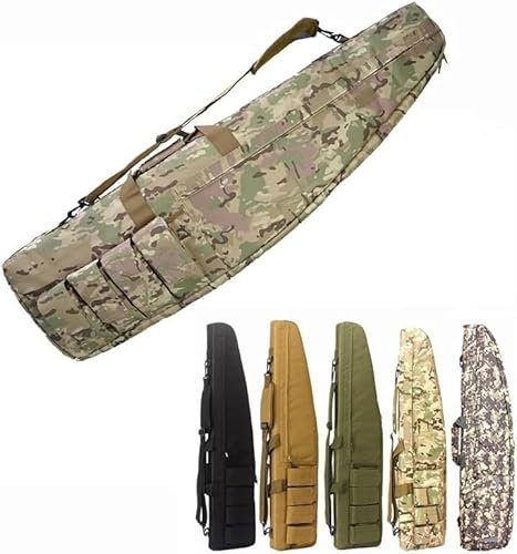 Langwaffentasche Futteral, Air Rifle Case, Waffentasche Gewehrtasche, Fechten Waffentasche, Langwaffenfutteral Für Jagdausrüstung Aufbewahrung Und Transport Von Schusswaffen C,120CM