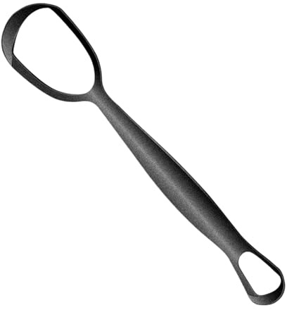 Grattoir à Langue - Grattoir à Langue en Acier Inoxydable - Nettoyeur en Forme d'Éventail Réduit la Mauvaise Améliore l'Hygiène Buccale Soin Quotidien pour Toute la Famille