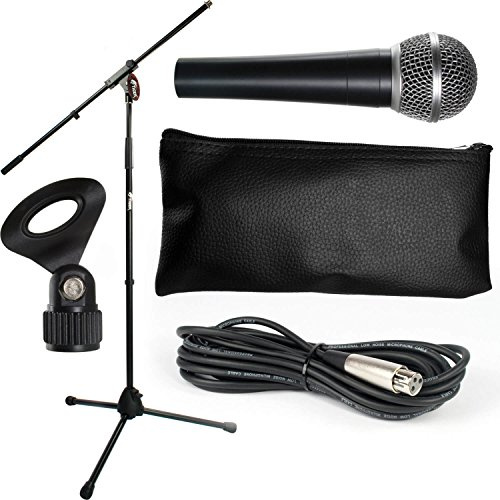 TIGER MCA10-BK Mikrofon-Set - Schwarz