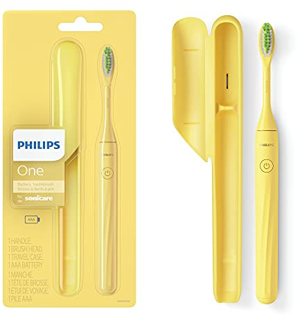 Philips Sonicare Battery Toothbrush, Mango Yellow, HY1100/02