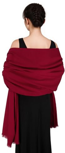 SWAT PANY Estolas Chal Mujer Fular Bufandas Pañuelos Invierno Estolas para Bodas y Vestido Fiesta