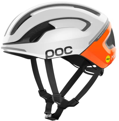 POC Omne Air MIPS Fahrradhelm - Erlebe funktionalen Schutz, der maximalen Komfort bietet und dich dazu inspiriert, Grenzen zu überwinden mit MIPS-Schutz, Fluorescent Orange AVIP