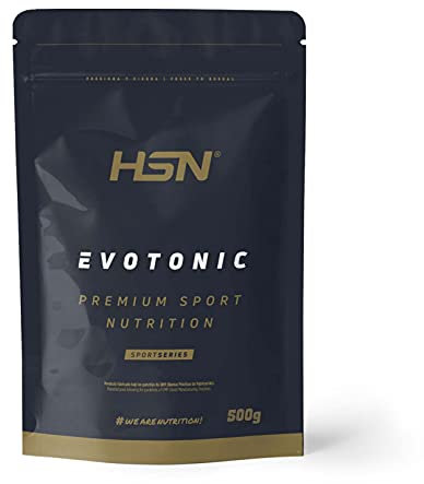 HSN Evotonic Bebida Isotónica en Polvo con Sabor | Neutro 500g | Cluster Dextrin™ + Palatinose™ + PeptoPro® + BCAAs | No Incluye Dosificador | No-GMO, Vegetariano, Sin Gluten