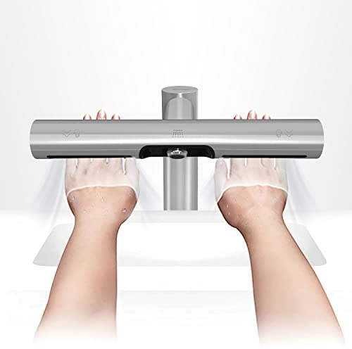 anydry 7120 Wasserhahn Händetrockner Automatisches Waschen und Trocknen in Einem Wasserhahn Händetrockner Gebürstet