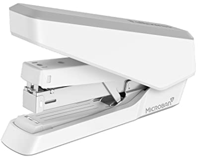 Fellowes Tacker, LX870 Hefter mit EasyPress™, Bürotacker mit antibakteriellen Schutz, tackert 40 Blätter mühelos, Flachheftung