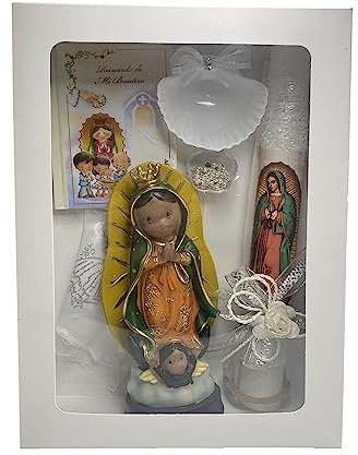 Baptism Candle Set for Boys - Baptism Candle Set Girl Catholic - Baptismal Candles - Velas de Bautizo para Nino