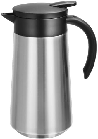 GearRoot 28oz Small Coffee Carafe Insulated Coffee Pot, Silver