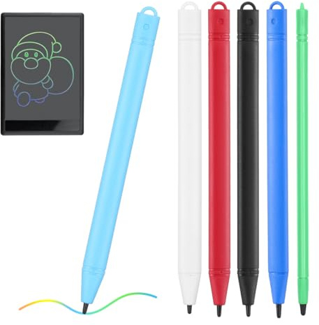 Uonlytech 6 Pièces Stylo à Dessin LCD Jouets en Vrac pour Enfants stylos de Conseil d'affichage à Cristaux liquides Tablette d'écriture LCD pour Enfants Ordinateurs Portables Stylo à Peindre