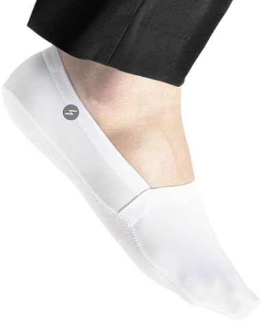 Storm Empire Calcetines invisibles ZephyrAir 3 pares para mujeres y hombres, ligeros, Sensación de frío, Antideslizantes, Tela elástica, Forro de corte bajo, Invisibles, Mocasines, Zapatillas