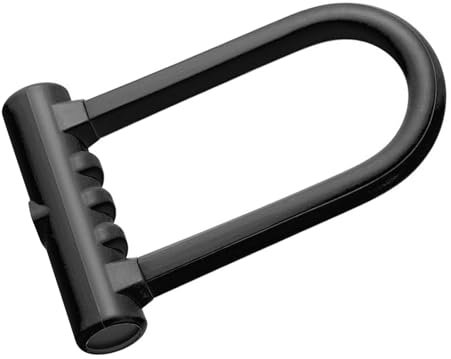 Motorrad-Bügelschloss, professionelle Sicherheit, verhindert Diebstahl, Stahlgehäuse, verdickt, fest, tragbar, Roller-Schloss, Fahrrad-Bügelschloss (Schwarz)