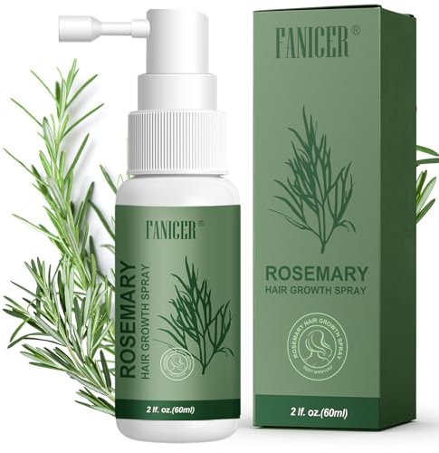 60ml Aceite Pelo de Romero,Aceite para el Crecimiento del Cabello,Crecimiento Pelo, Nutre el Cuero Cabelludo y Estimula el Crecimiento,Scalp Serum Apto para Hombres y Mujeres,Fácil de usar