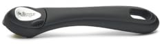 De Buyer 8359.00 Queue Amovible Bakélite 'Toucher Velours' Noire, Noir