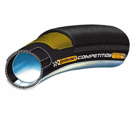 Continental Competition - Tubular para bicicleta de carreras, 28 x 25 mm, negro