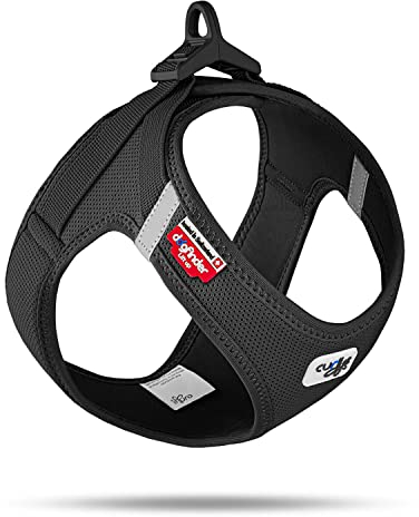 Vest Harness curli Clasp Air-Mesh Black M
