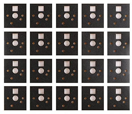 120 PCS Mechanical Keyboard Switch Film, Keyboard Switch Pads Switches Silencer Pad Keyboard Switch Stabilizer Sound Noise Dampener Reduction Foams Keyboard Switch Paper Shaft Sheet Films (PE)