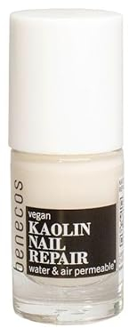 benecos - Kaolin Nail Repair - wasser- und luftdurchlässig - vegan - für unebene Nägel