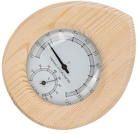 SUPVOX Thermomètre Et Hygromètre de Sauna de Précision Mesure de La Température Et de L'humidité de La Pièce pour Sauna