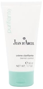 JEAN D'ARCEL PURIFIANTE crème clarifiante – Spezialpflege gegen Pickel, Rötungen & Pusteln – Mit Salicylsäure-Ester & Haselnuss-Samen-Öl – blemish control – 50 ml