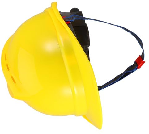 NUOBESTY Casco Protettore Della Testa Cappello Da Costruzione Tappi Antiurto Elmetti Di Sicurezza Berretto Antiurto Elmetti Per Le Donne Cappello Da Operaio Edile Abs Yellow