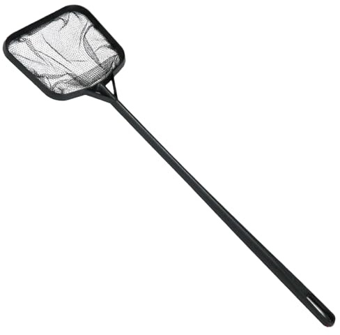 Red de skimmer de piscina, redes de estanque para limpieza, red de malla fina para jardín, estanque, , accesorios portátiles para eliminación de desechos para fuente de peceras, 4 piezas