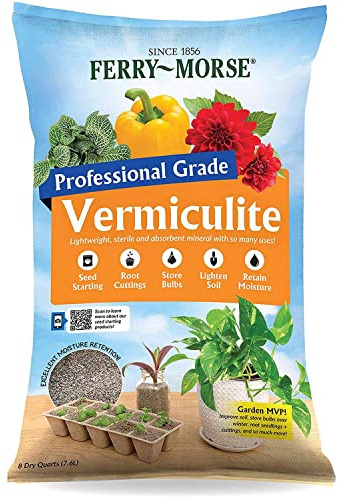 8QT Professional Grade Plantation Products Vermiculite