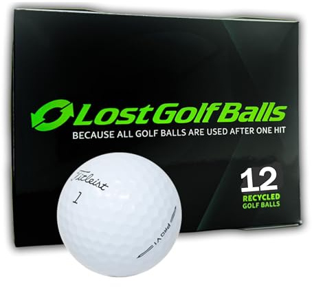 Titleist Pro V1 2023 Model Refinished Golf Balls β 12 Pack β Tour-Level Distance, Soft Feel, and Control β Premium Refinished Quality