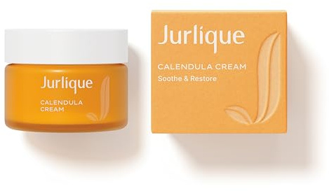 Jurlique Calendula Cream | Soothe, Hydrate & Restore Sensitive Skin | Reduce Redness | Strengthen Barrier | Silky Texture | 99.6% Natural Origin | Gentle Comfort | 50ml