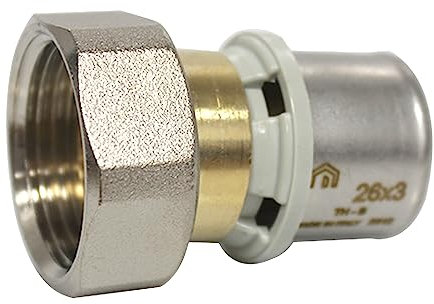 Arcanaute - Raccord multicouche à sertir ARCANAUTE - Raccord multicouche à sertir TH - Femelle écrou libre 1 (26/34) - Ø26x3,0 - Arcanaute