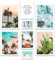 ARTFAVES® Poster Set - SUMMER VIBES - mehrteilige Wanddeko Wohnzimmer & Schlafzimmer - 8 moderne Wandbilder Sommer, Strand, Meer, Palmen, Surf, Beach, Ocean - ohne Bilderrahmen