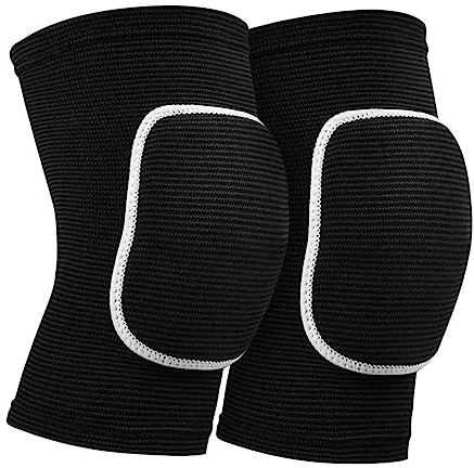 WJIAEER 2er-Pack Volleyball-Knieschützer für Kinder und Erwachsene, Tanzen, weiche Sport-Knieschützer, Joggen, Basketball, Yoga, Tennis, Wärme und täglicher Sportgebrauch
