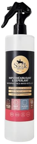 SOFOLK - Imperméabilisant Extrême | Spray hydrofuge | Idéal pour la Protection de toutes surfaces : Cuir, Tissu, Nubuck, Chaussures, Baskets, Canapés, Sac, Vestes, Blouson | 2000ml