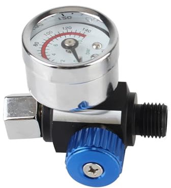RLVYTA Paint Sprayers Spray Paint Guns Air Pressure Regulator Spray Paint Guns Pressure Regulating For Spray Guns Air Pressure Gauge electric paint sprayer(Blue)