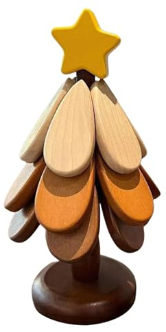 TyCylKu Sottobicchieri Albero Di Natale,Sottobicchieri In Legno - Albero In Legno Per Sottopentole,Per Cucina Cena Bevanda Bancone Piani Di Lavoro Pentole Frutta Autunno Festa Di