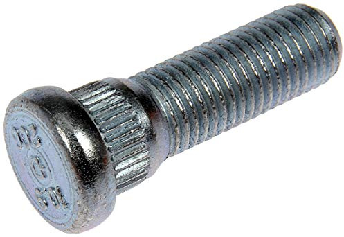 Dorman 610-266 M12-1.50 Serrated Wheel Stud - 14.20 mm Knurl, 40 mm Length Compatible with Select Models, 10 Pack (Made in USA)